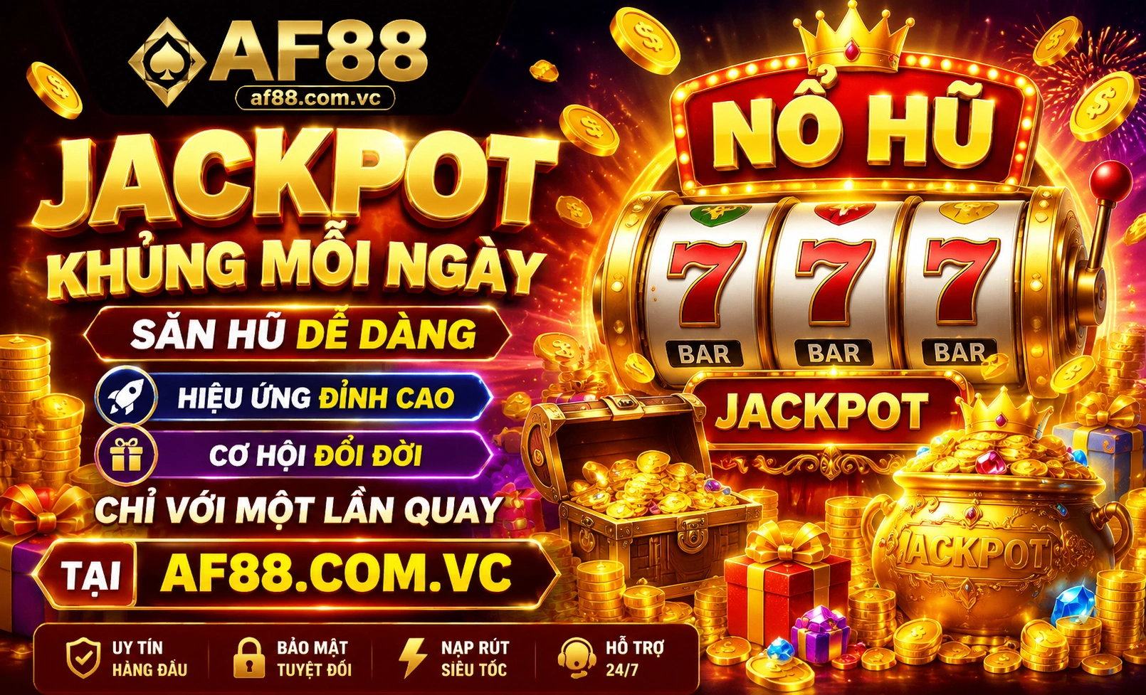 Ảnh game nổi bật AF88 với bố cục sáng rõ