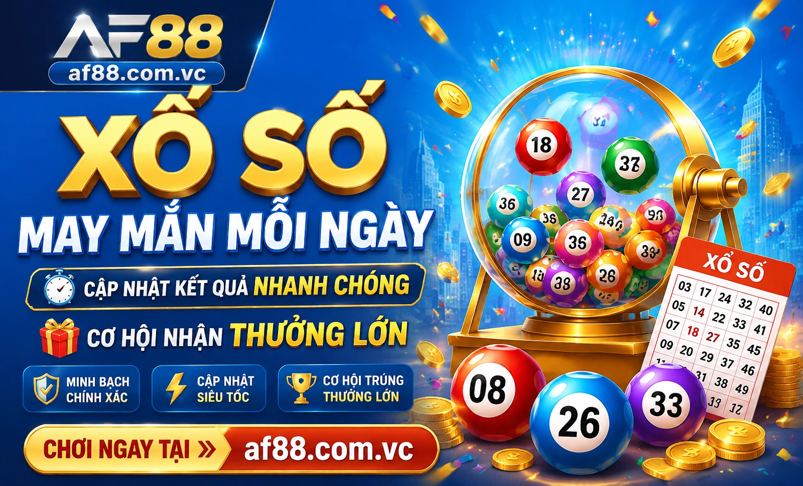 AF88 Xổ Số - trải nghiệm trên mobile